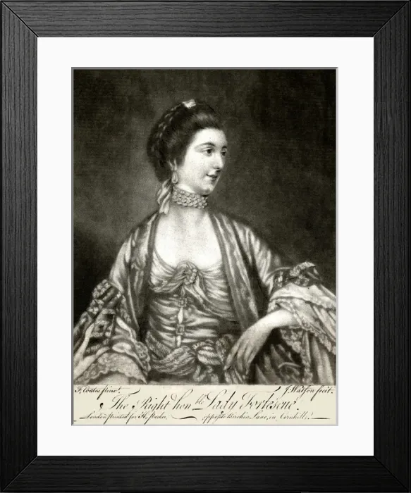 Framed Print : Ann, Lady Fortescue Framed Print : Ann, Lady Fortescue