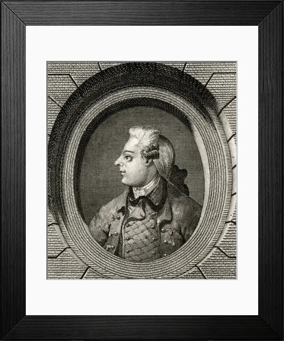 Framed Print : Cj Fox / Oval / Anon Framed Print : Cj Fox / Oval / Anon