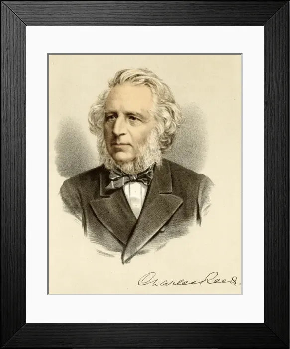 Framed Print : Sir Charles Reed Framed Print : Sir Charles Reed