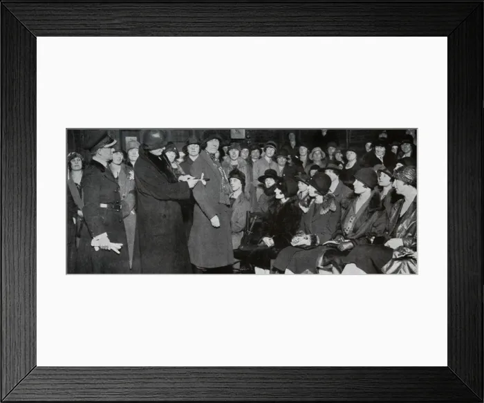 Framed Print : Strike / Womens Corp Framed Print : Strike / Womens Corp