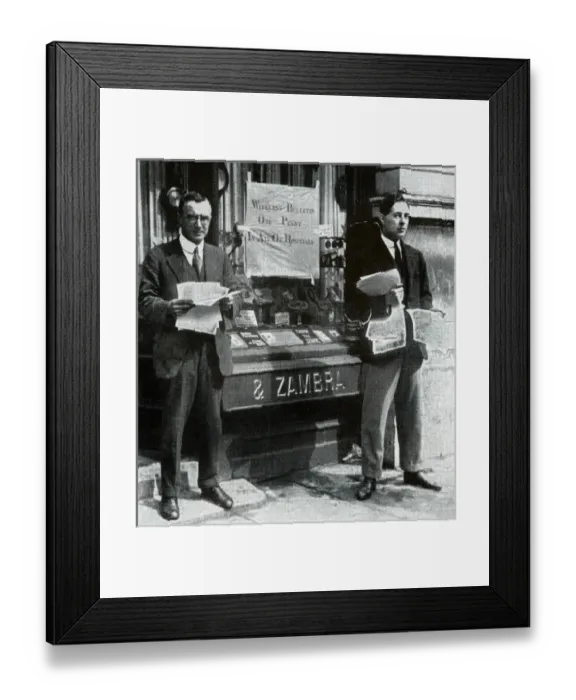Framed Print : Strike / Communications Framed Print : Strike / Communications