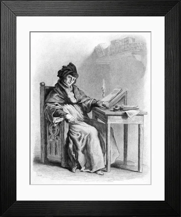 Framed Print : Froissart (Delacroix) Framed Print : Froissart (Delacroix)