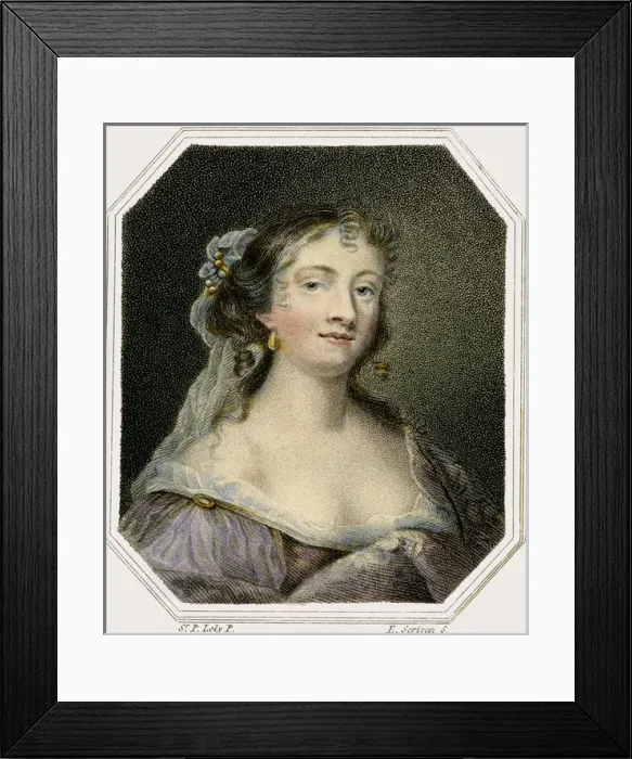 Framed Print : Elisabeth Hamilton / Lely Framed Print : Elisabeth Hamilton / Lely