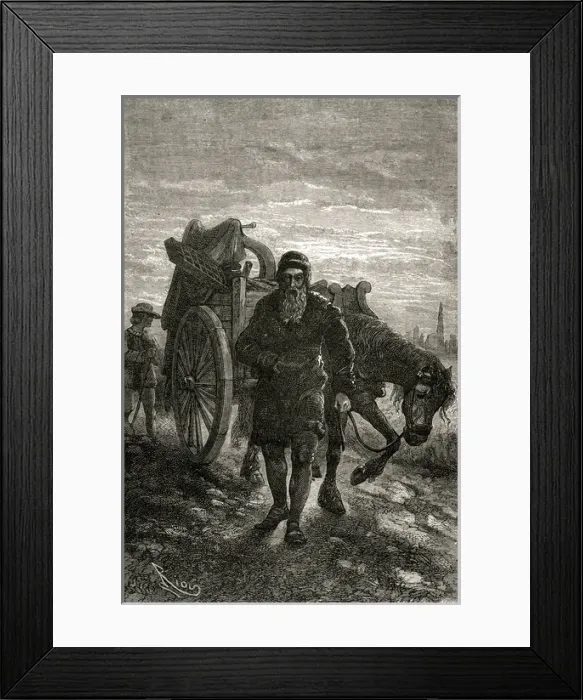 Framed Print : Johann Gutenberg / Riou Framed Print : Johann Gutenberg / Riou