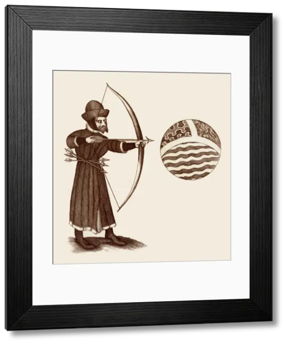 Framed Print : John Gower / Archery / Strut Framed Print : John Gower / Archery / Strut