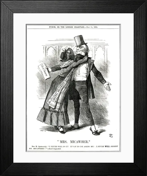 Framed Print : We Gladstone / Micawber Framed Print : We Gladstone / Micawber