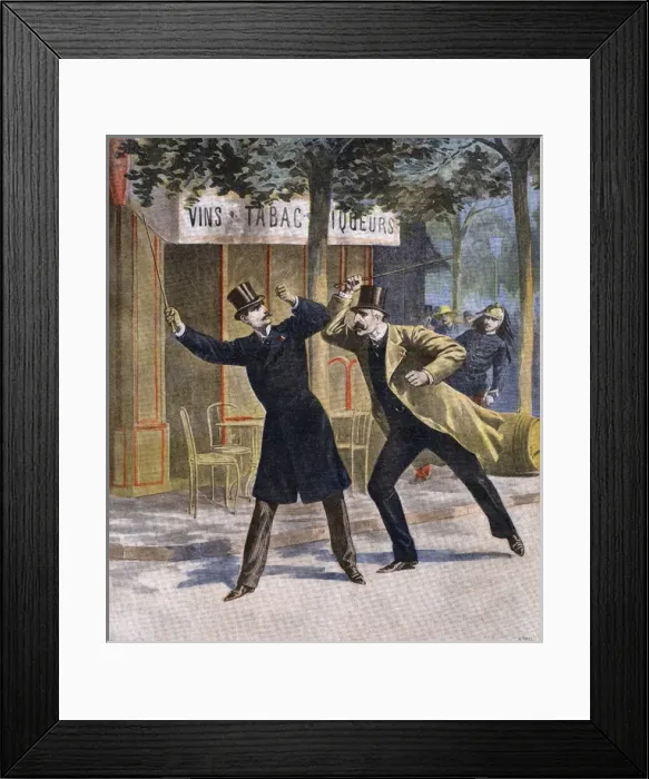 Framed Print : Esterhazy & Picquart Framed Print : Esterhazy & Picquart
