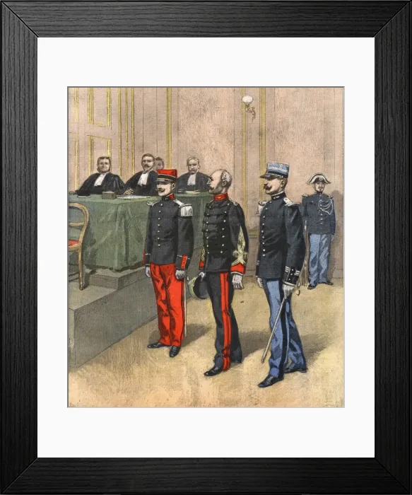 Framed Print : Dreyfus / Rennes Re-Trial Framed Print : Dreyfus / Rennes Re-Trial