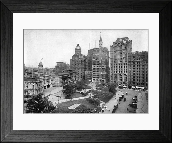 Framed Print : USA / New York / Park Row Framed Print : USA / New York / Park Row