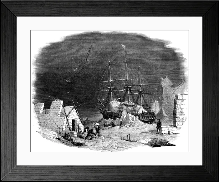 Framed Print : Parry / Hecla & Gripa / Iln Framed Print : Parry / Hecla & Gripa / Iln