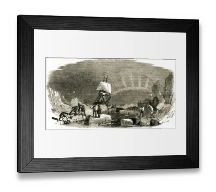 Framed Print : Parry / Hecla & Gripa / Iln Framed Print : Parry / Hecla & Gripa / Iln