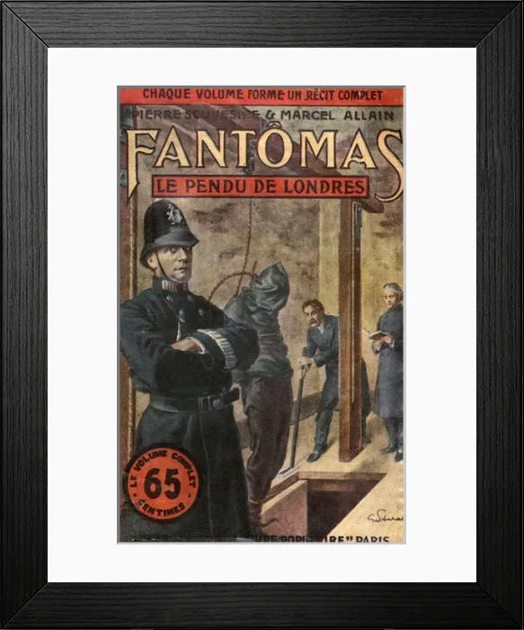 Framed Print : Le Pendu De Londres Framed Print : Le Pendu De Londres