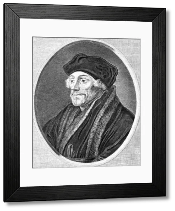 Framed Print : Erasmus / Holloway / Holbein Framed Print : Erasmus / Holloway / Holbein