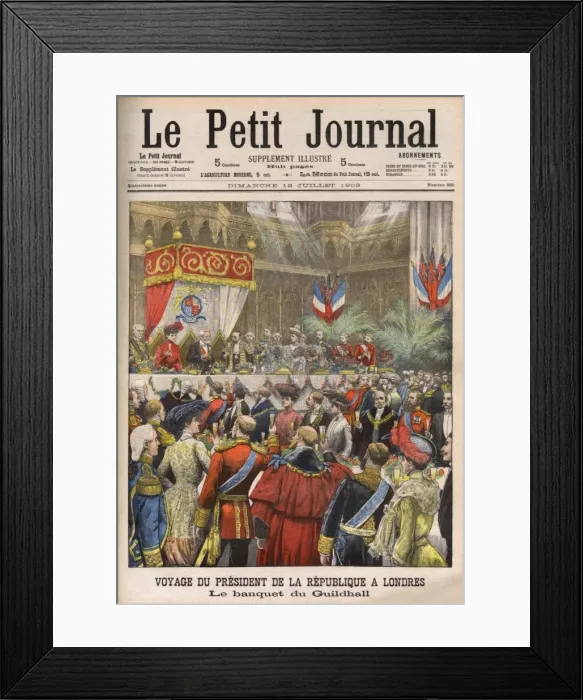 Framed Print : Loubet Visits London Framed Print : Loubet Visits London