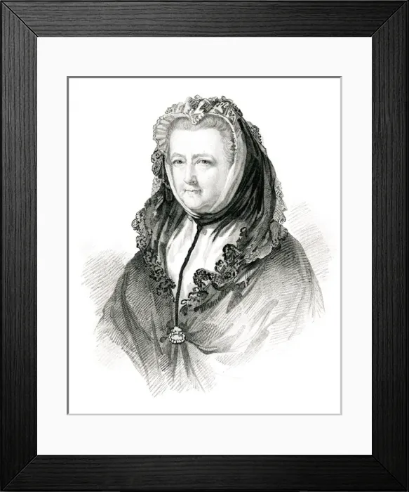 Framed Print : Mary Delany / Hampton Framed Print : Mary Delany / Hampton