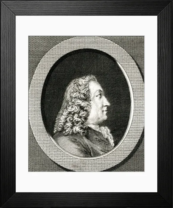 Framed Print : Albrecht V Haller / Dorges Framed Print : Albrecht V Haller / Dorges