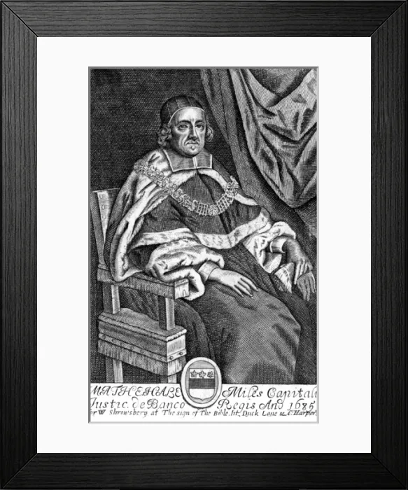 Framed Print : Sir Matthew Hale / Hove Framed Print : Sir Matthew Hale / Hove