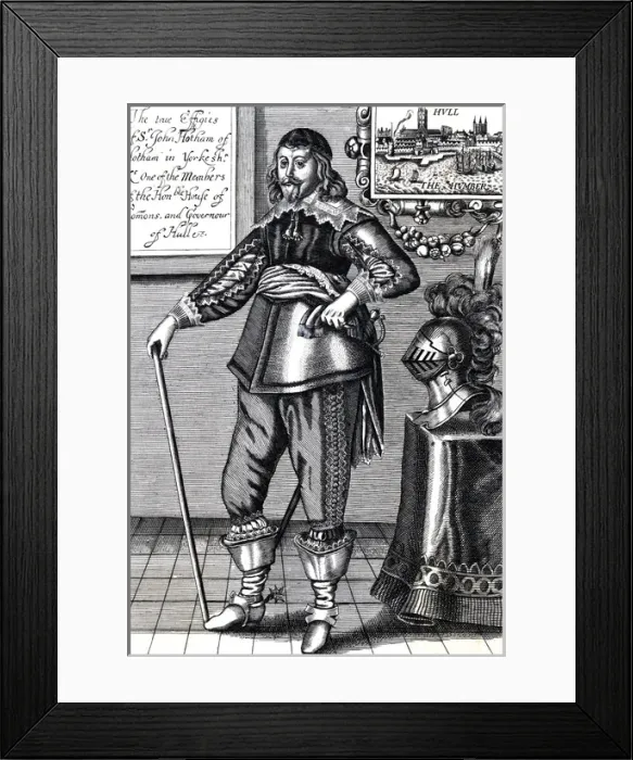 Framed Print : Sir John Hotham Framed Print : Sir John Hotham