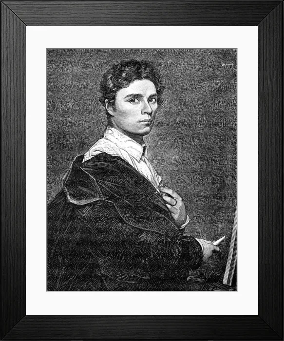 Framed Print : Ingres / Self / Braun / Huyot Framed Print : Ingres / Self / Braun / Huyot