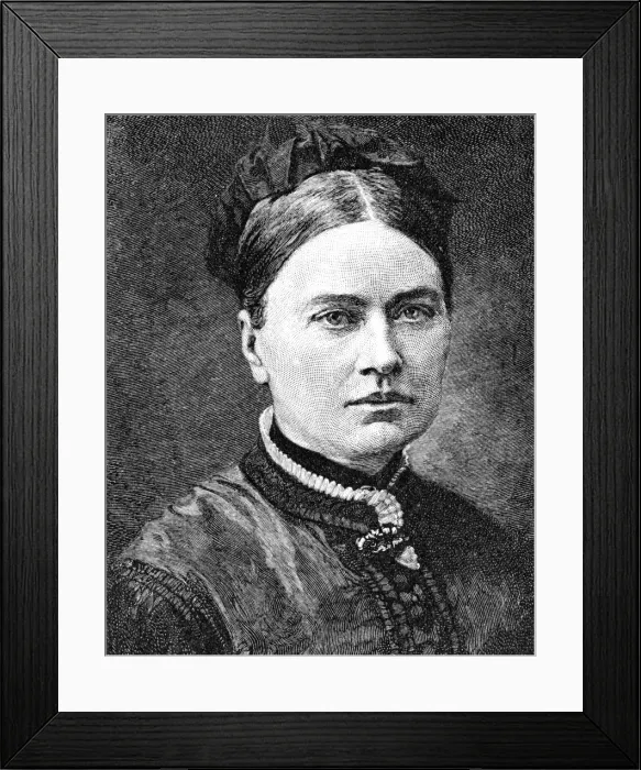 Framed Print : Jean Ingelow / Harpers Framed Print : Jean Ingelow / Harpers