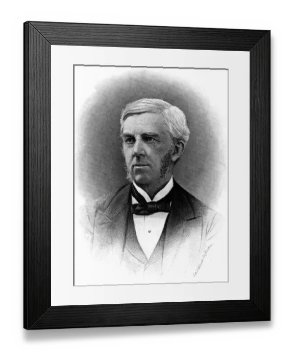 Framed Print : Ow Holmes / Wilcox / Boston Framed Print : Ow Holmes / Wilcox / Boston