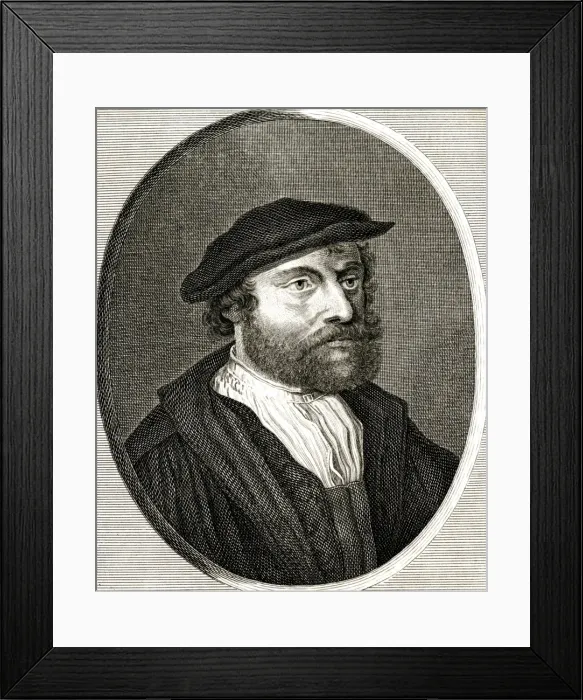 Framed Print : Hans Holbein / Chambars Framed Print : Hans Holbein / Chambars