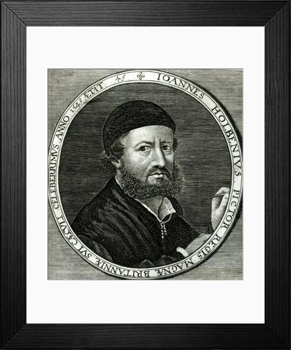 Framed Print : Hans Holbein / Vorstermans Framed Print : Hans Holbein / Vorstermans