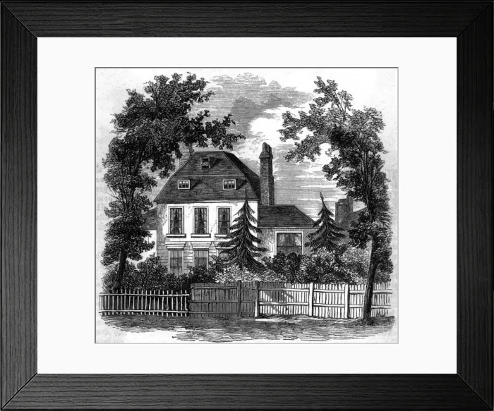 Framed Print : Leigh Hunt / Southgate Framed Print : Leigh Hunt / Southgate