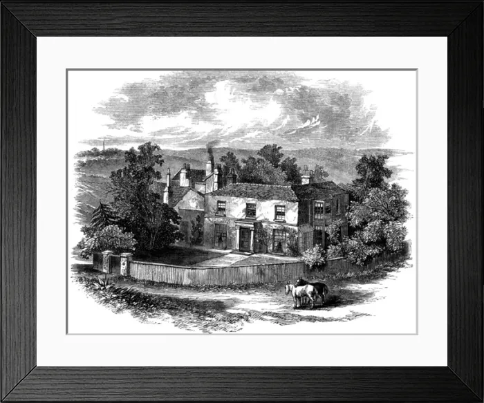 Framed Print : Leigh Hunt / Hampstead Framed Print : Leigh Hunt / Hampstead