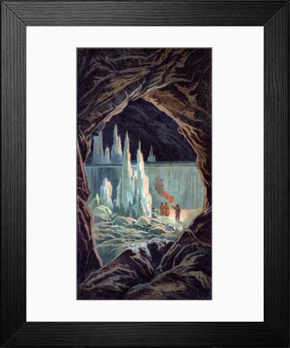 Framed Print : Stalagmite 1881 Framed Print : Stalagmite 1881