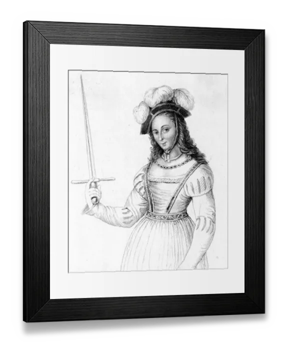 Framed Print : Joan of Arc  /  Cooper