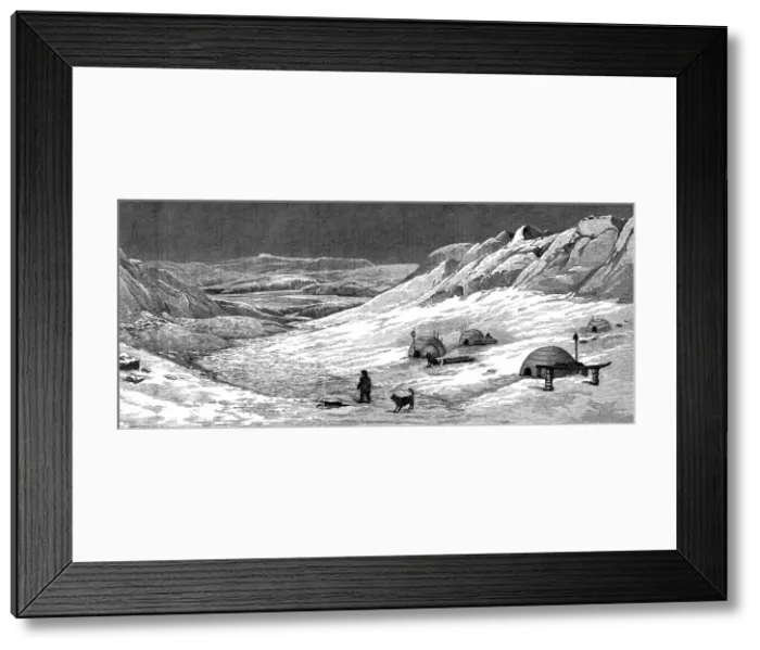 Framed Print : De Long / Hayes River Camp Framed Print : De Long / Hayes River Camp