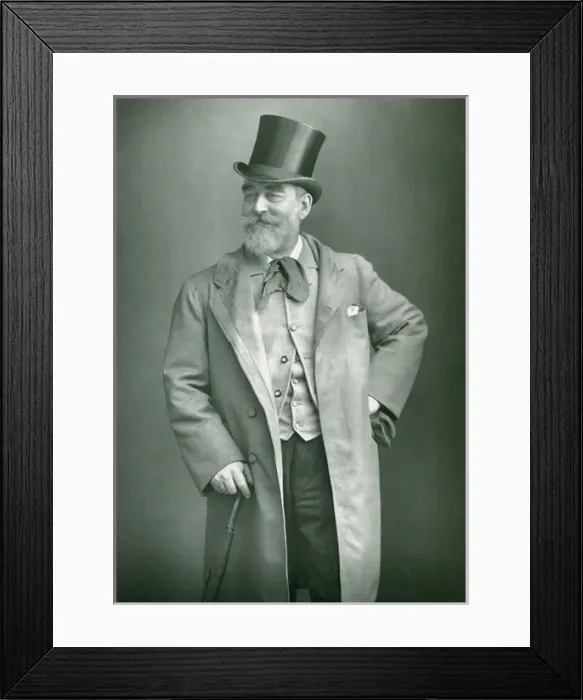 Framed Print : Sir Francis Cowley Burnand - Journalist and Editor of Punch Framed Print : Sir Francis Cowley Burnand - Journalist and Editor of Punch