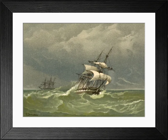 Framed Print : C19 BARQUE Framed Print : C19 BARQUE