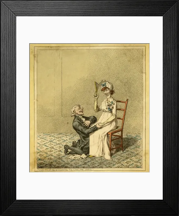 Framed Print : Proposal 1799 Framed Print : Proposal 1799