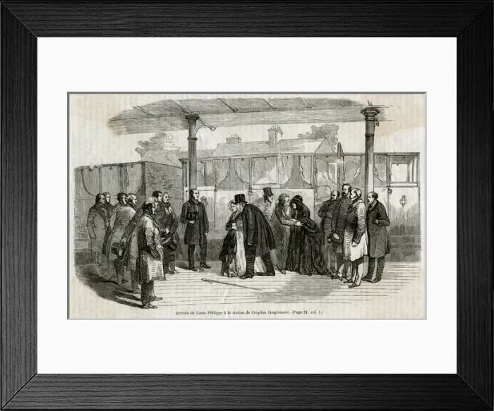 Framed Print : Louis-Philippe / Croydon Framed Print : Louis-Philippe / Croydon
