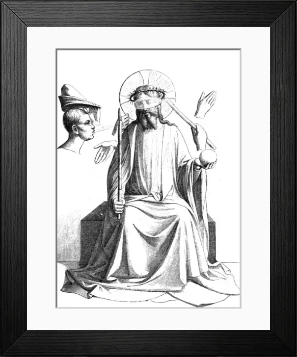 Framed Print : Jesus Veiled Framed Print : Jesus Veiled