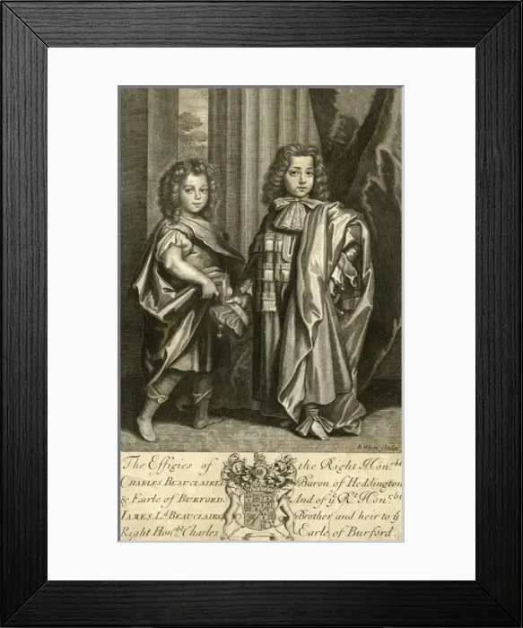 Framed Print : Sons of Eleanor Gwyn Framed Print : Sons of Eleanor Gwyn