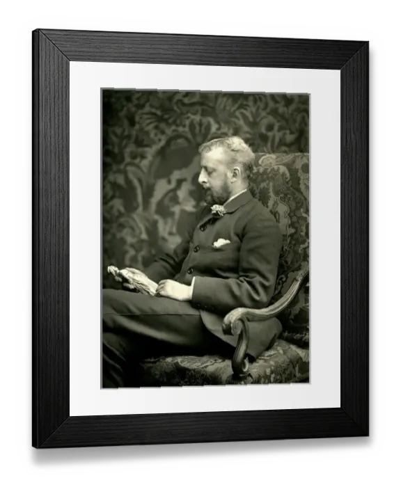 Framed Print : Lord Ronald Gower - Scottish Writer and Sculptor Framed Print : Lord Ronald Gower - Scottish Writer and Sculptor