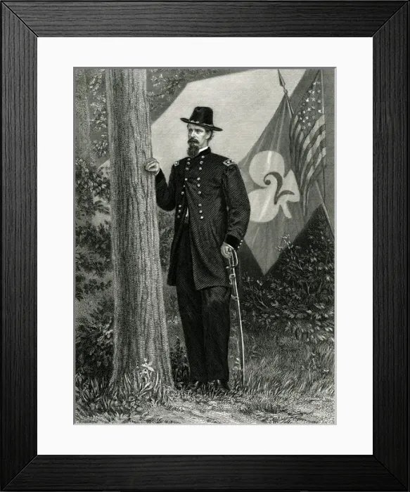 Framed Print : Winfield Scott Hancock Framed Print : Winfield Scott Hancock