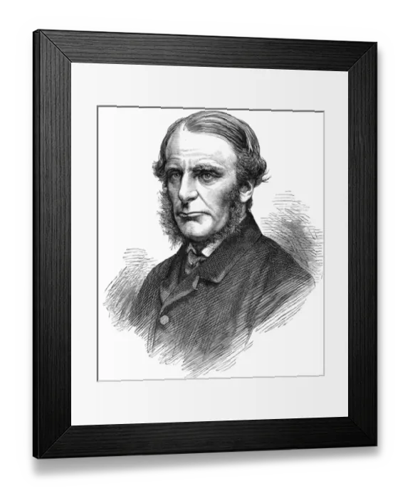 Framed Print : Chas Kingsley / Stereoscop Framed Print : Chas Kingsley / Stereoscop