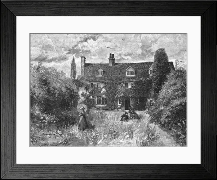 Framed Print : Chas Kingsley / Eversley Framed Print : Chas Kingsley / Eversley