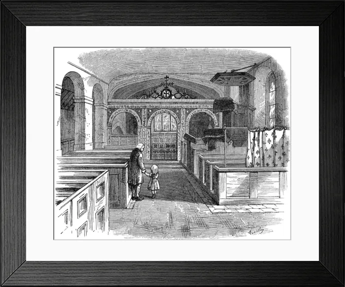 Framed Print : Chas Kingsley / Church Int Framed Print : Chas Kingsley / Church Int