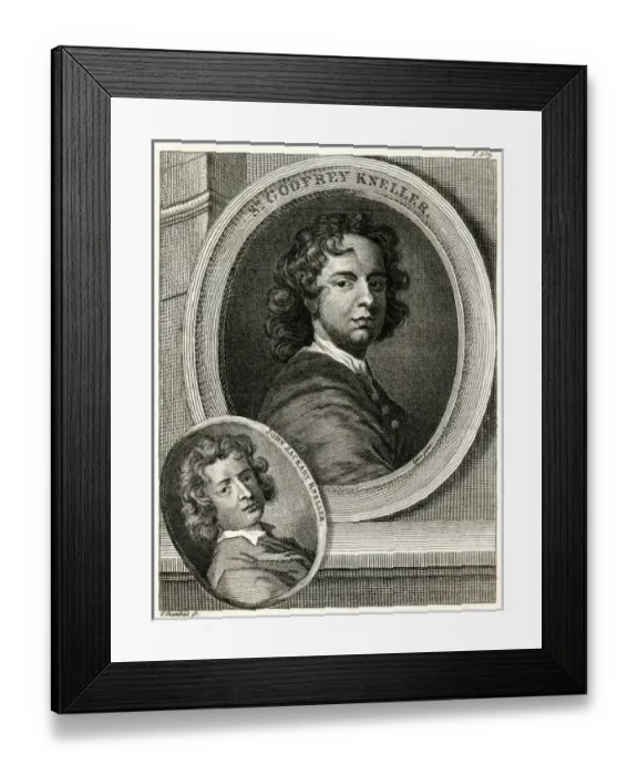 Framed Print : Godfrey Kneller / Chambars Framed Print : Godfrey Kneller / Chambars