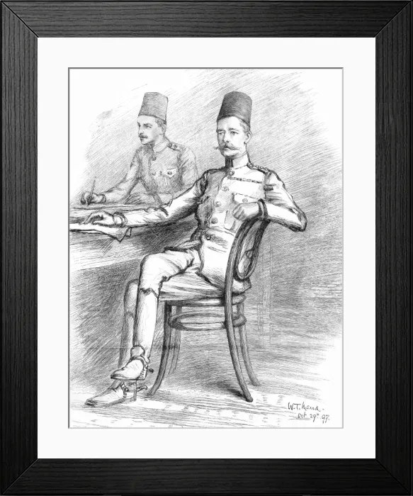 Framed Print : Kitchener / Berber Desk Framed Print : Kitchener / Berber Desk