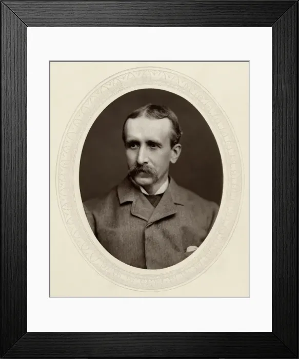 Framed Print : Wilkie Collins / Woodbury Framed Print : Wilkie Collins / Woodbury
