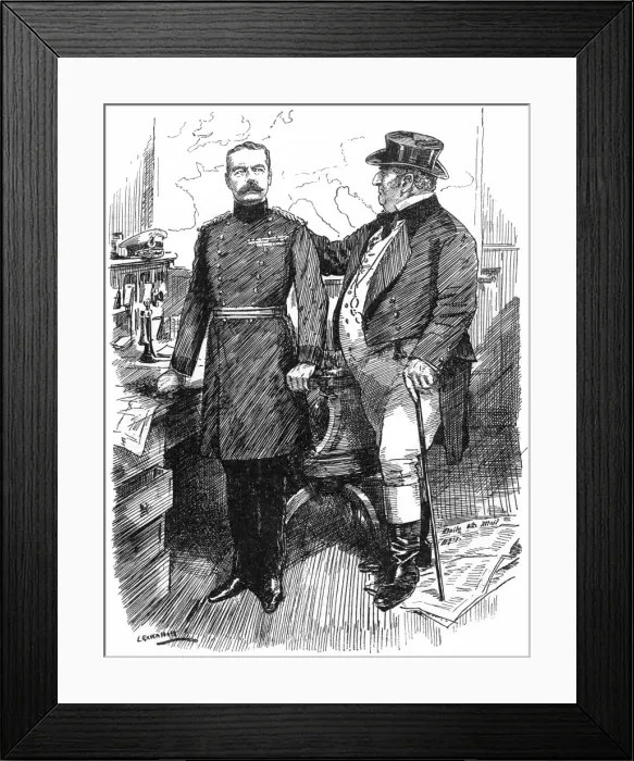 Framed Print : Kitchener / Punch / J Bull Framed Print : Kitchener / Punch / J Bull