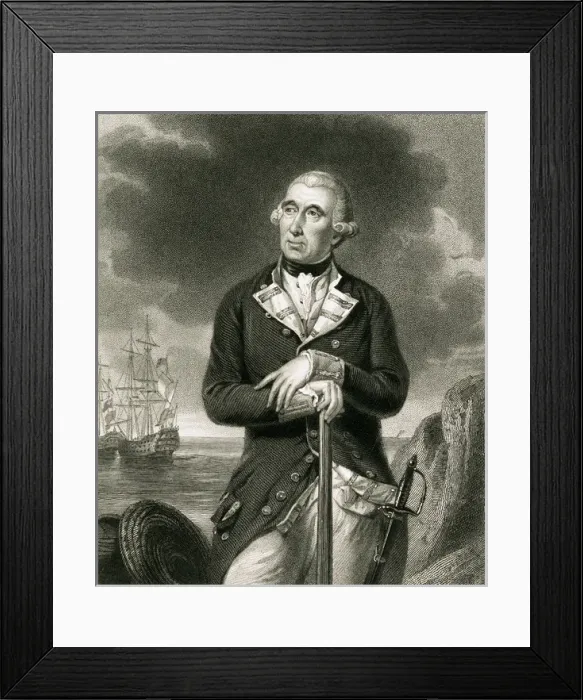 Framed Print : Richard Kempenfelt Framed Print : Richard Kempenfelt