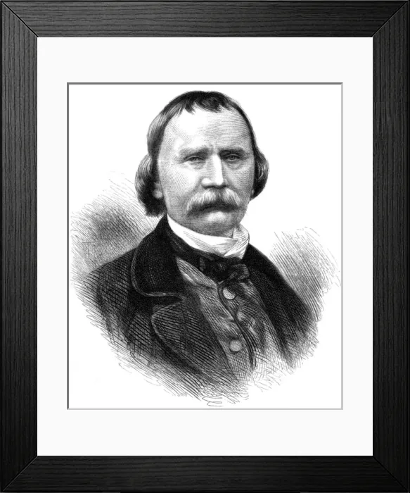 Framed Print : Kaulbach / Iln 1874 Framed Print : Kaulbach / Iln 1874
