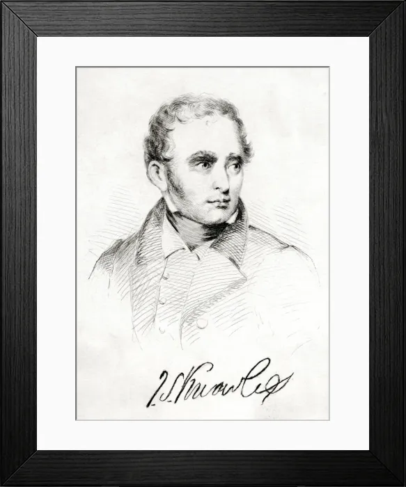 Framed Print : Js Knowles / Sketch / Anon Framed Print : Js Knowles / Sketch / Anon